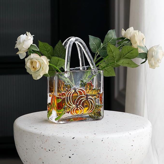 Bottom view of the vase, showing its stable base and quality glass construction.