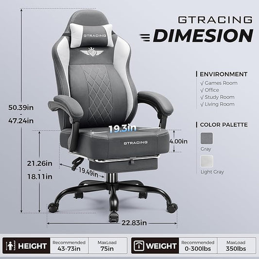Close-up of the breathable fabric upholstery and the strong adjustable lumbar support cushion.