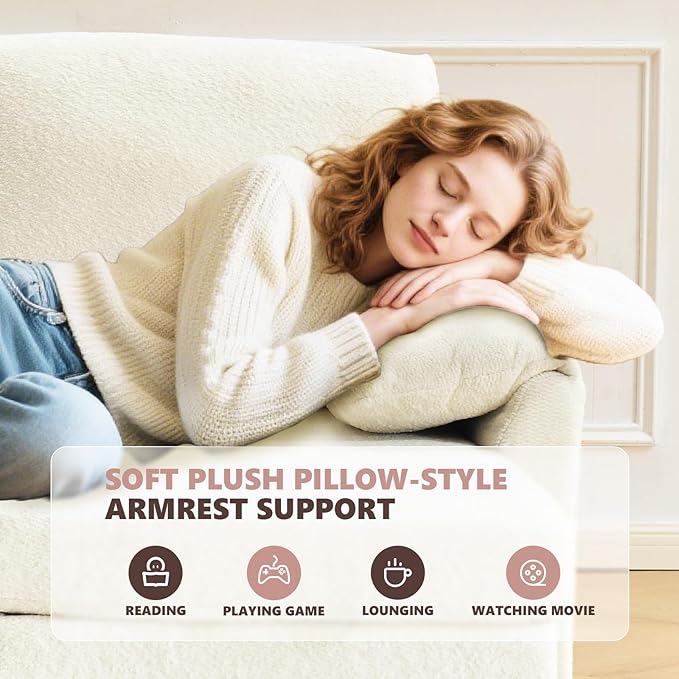 The sofa's sturdy construction and supportive cushions, designed for lasting comfort.