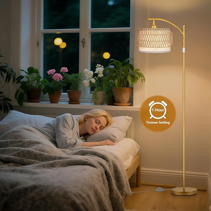 View of the integrated remote control for the dimmable feature, resting on a side table.